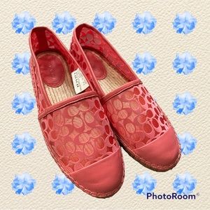Coach Espadrille Flats